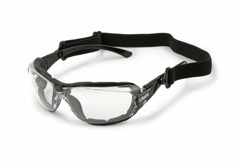 3SC4608 SAFETY SPECTACLE MASTER MERCURY CLEAR AS/AF LENS POSITIVE SEAL - CPC Painting, Inc.
